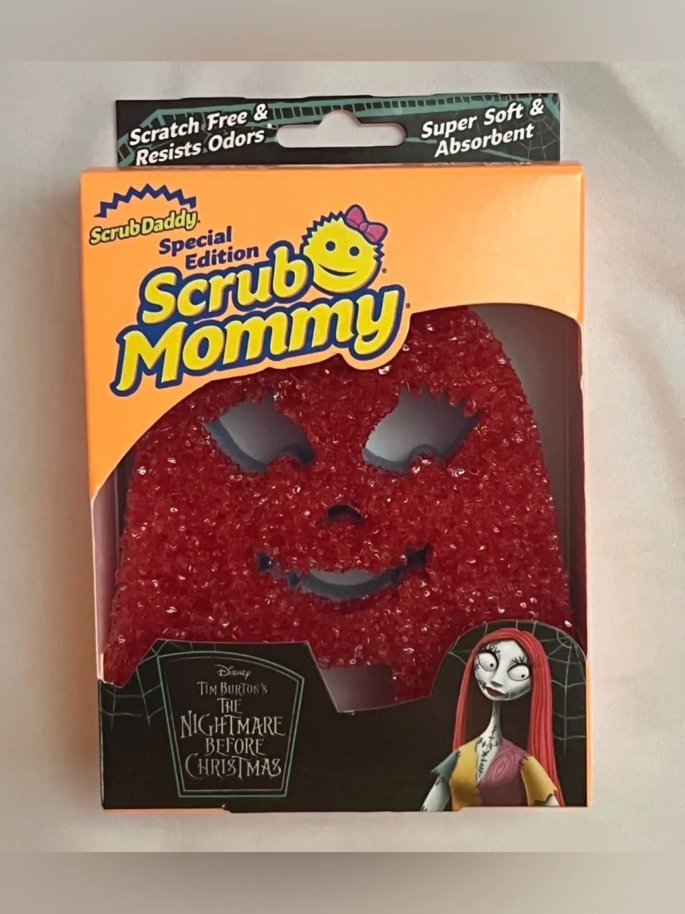 Scrub Daddy The Nightmare Before Christmas Sponges Lot of 3 NIB Jack Sally Oogie
